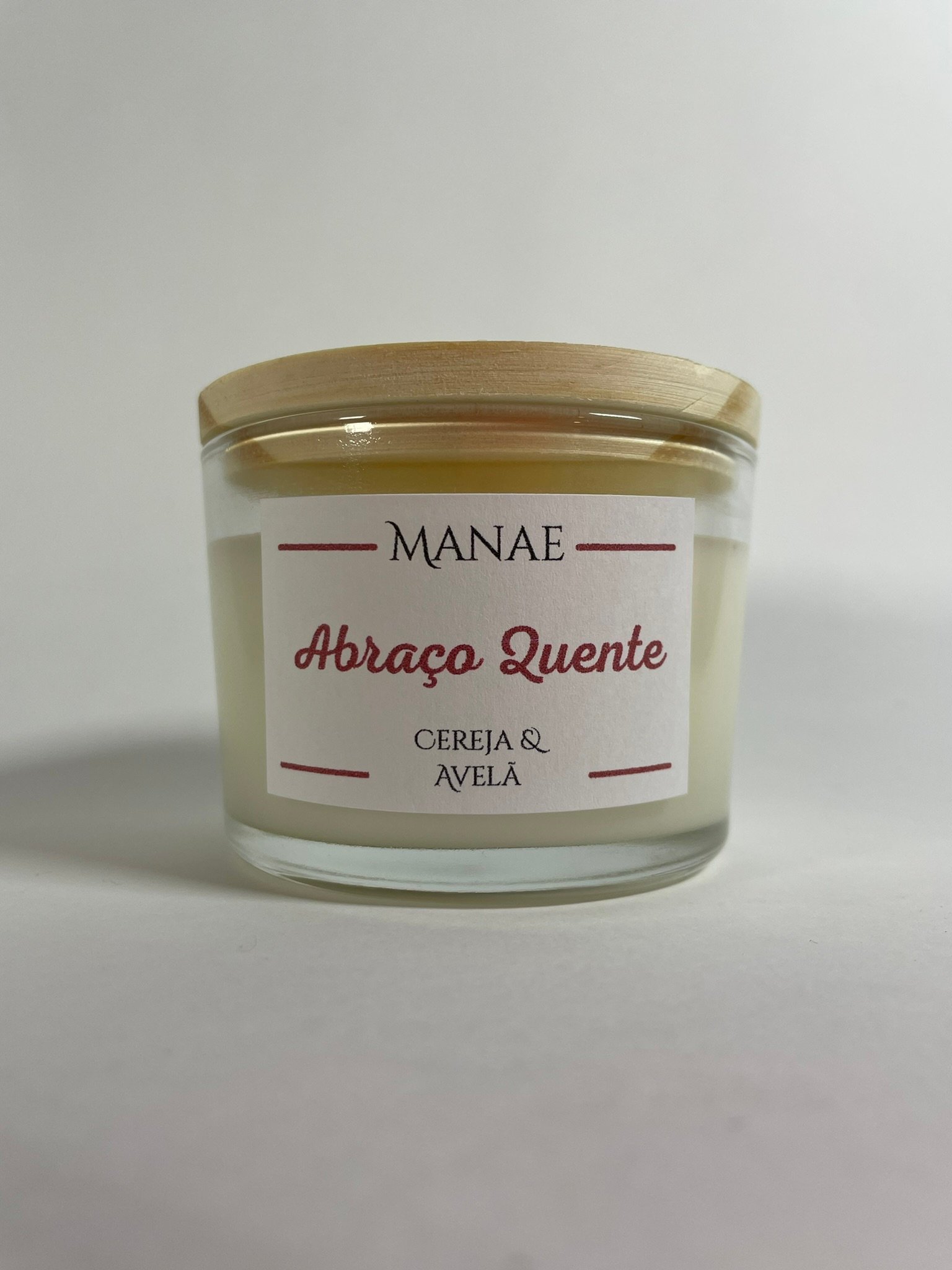 Abraço Quente - Vela Aromática de Cereja & Avelã - Imagem 6