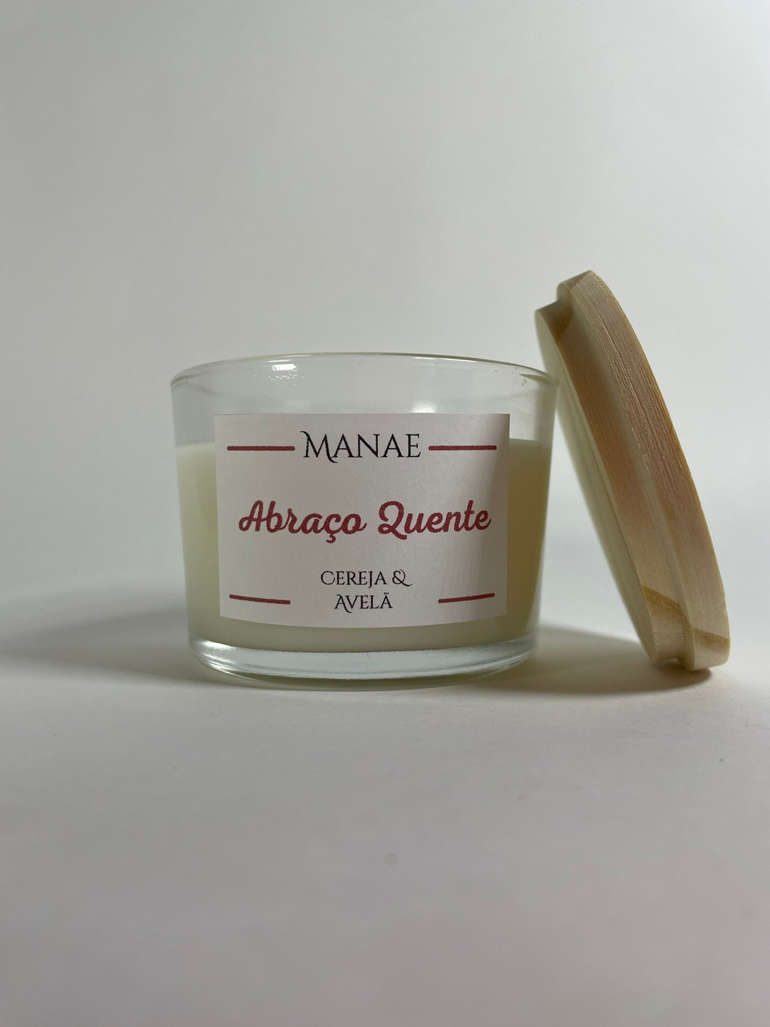 Abraço Quente - Vela Aromática de Cereja & Avelã - Imagem 5