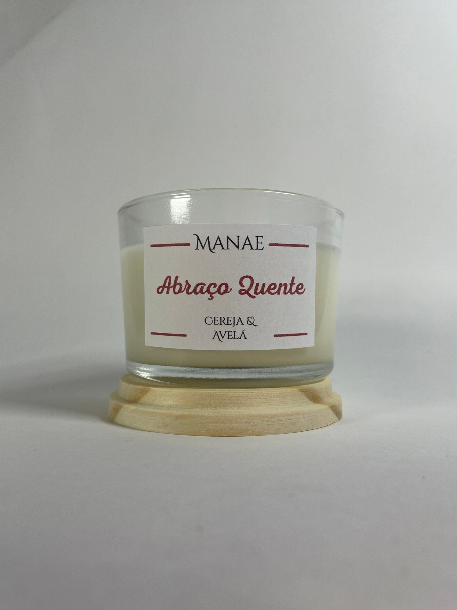 Abraço Quente - Vela Aromática de Cereja & Avelã - Imagem 4