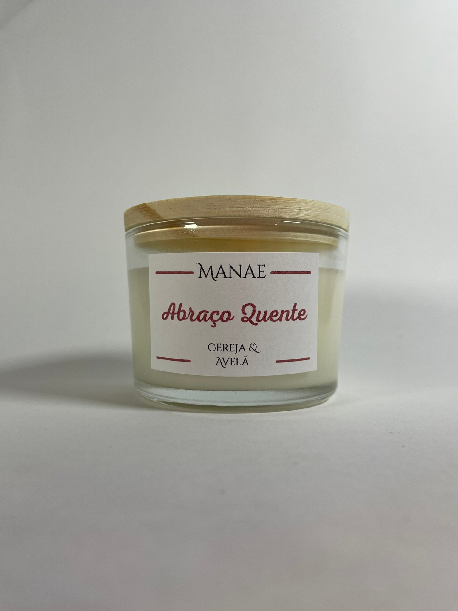 Abraço Quente - Vela Aromática de Cereja & Avelã - Imagem 3