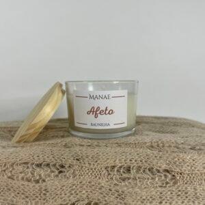 Afeto - Vela Aromática de Baunilha