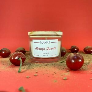 Abraço Quente - Vela Aromática de Cereja & Avelã