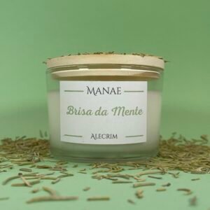 Brisa da Mente - Vela Aromática de Alecrim